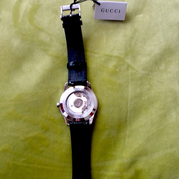 Gucci automatic black alligator leather strap! - Picture 6 of 7